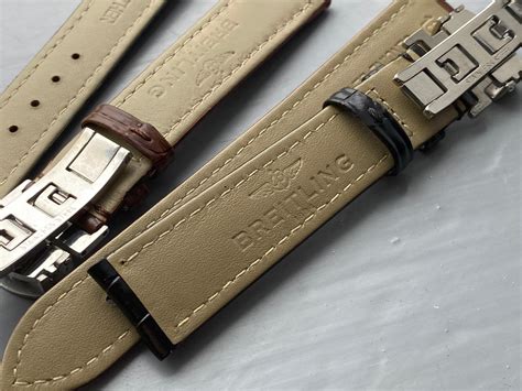 replica breitling leather strap|genuine breitling leather watch strap.